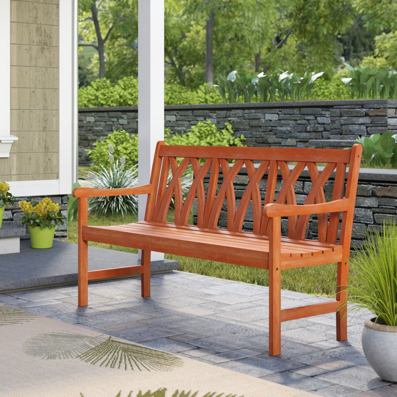 Monterry Ecofriendly Outdoor Hardwood Garden Bench & Reviews Birch Lane